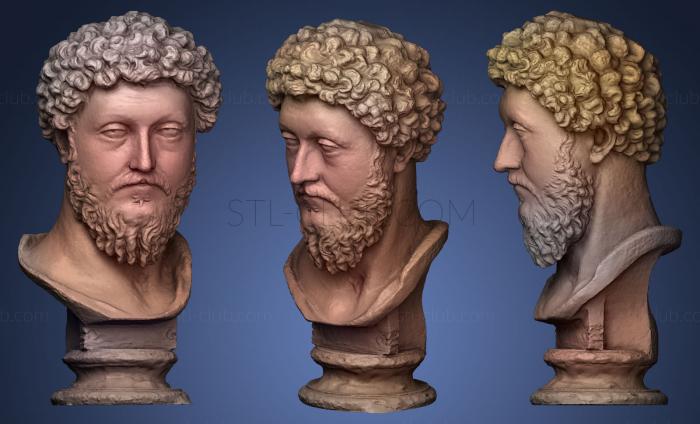 3D model Marcus Aurelius (STL)